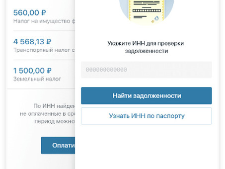 Узнайте, есть ли у вас неуплаченный налог по ИНН - Сервис налогового поиска