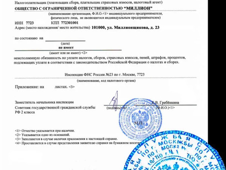 Налоговые обязательства по ИНН: экспертные решения и помощь