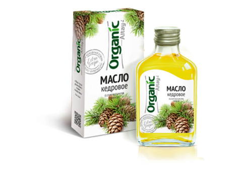 Масло кедрового ореха Organic, 100 мл