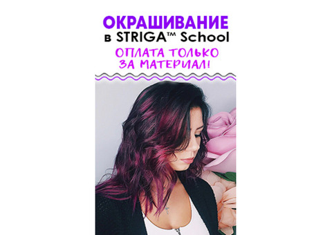 Striga School ищет моделей на окрашивание!