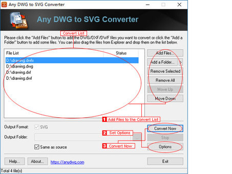 Конвертирование SVG в DWG - быстрая и точная конвертация файлов