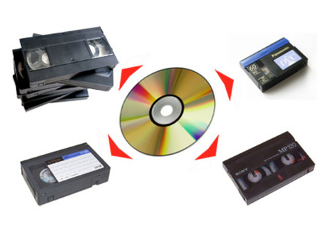 Оцифровка видеокассет, запись на DVD, флешки, HDD