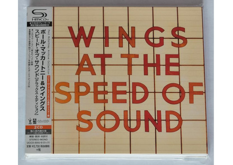 Paul McCartney & Wings / Wings At The Speed Of Sound Japan 2SHM-CD Out Of Print