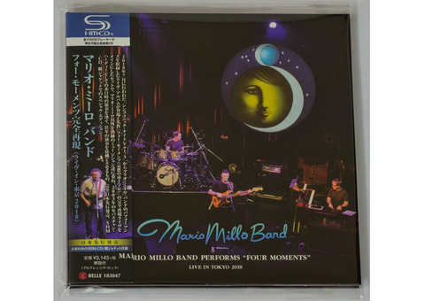 Mario Millo Band Performs / Four Moments Live In Tokyo 2018 Japan Mini LP SHM-CD