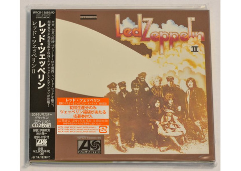 Led Zeppelin / Led Zeppelin II Japan 2CD Digipak Deluxe Edition