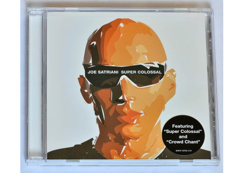 Joe Satriani / Super Colossal CD Made In USA