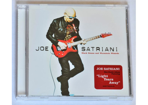 Joe Satriani / Black Swans and Wormhole Wizards CD Made In USA