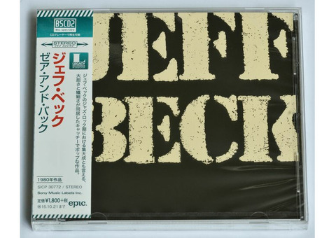 Jeff Beck / There And Back Japan Blu-spec CD2