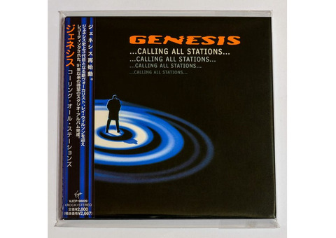 Genesis / Calling All Stations Japan Mini LP SHM-CD Limited Release Out Of Print