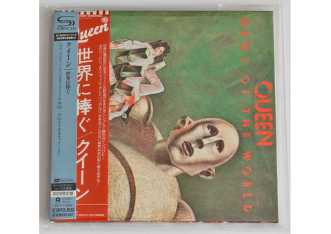 Queen / News Of The World Japan Mini LP SHM-CD DSD 96KHZ / 24BIT Limited Release