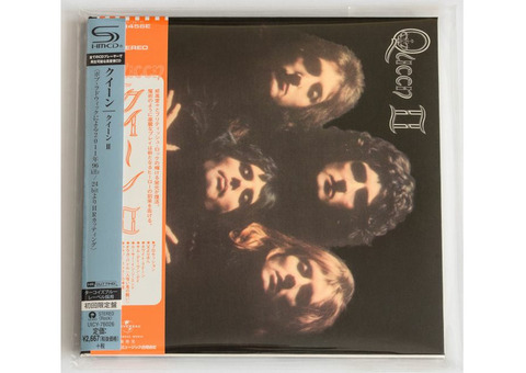 Queen / Queen II Japan Mini LP SHM-CD DSD 96KHZ / 24BIT Limited Release