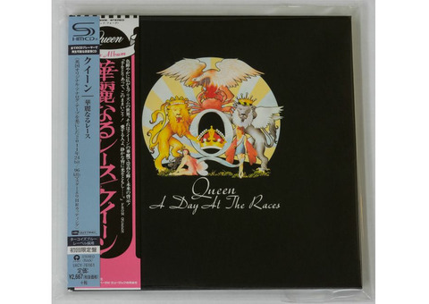 Queen / A Day At The Races Japan Mini LP SHM-CD DSD 96KHZ/24BIT Limited Release