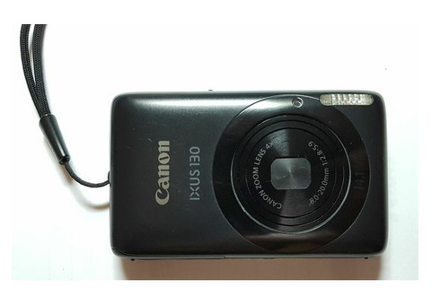 Фотоаппарат цифровой Canon IXUS 130, 14.1 Mpx, б/ у, идеальное состояние