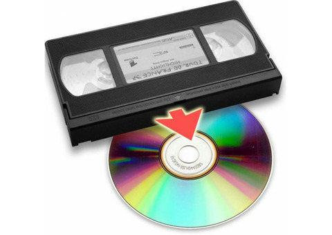 Оцифровка Фото и Видео запись видеокассет VHS и mini DV на DVD диски