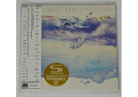 Rush / Grace Under Pressure Japan Mini LP SHM-CD Limited Release Rare