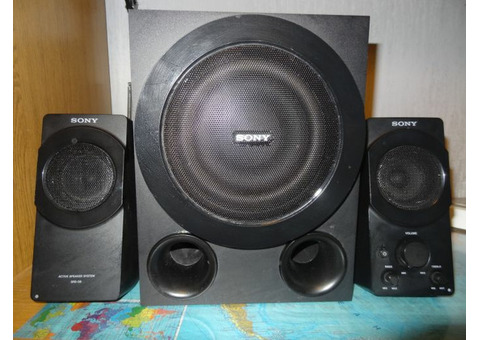 Однополосные фронтальные Колонки «SONY SRS-D8.