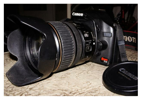 Продам Canon 500d с объективом Canon ef-s 17-85