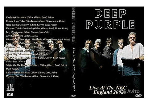 Deep purple Live AT The NEC на DVD-диске