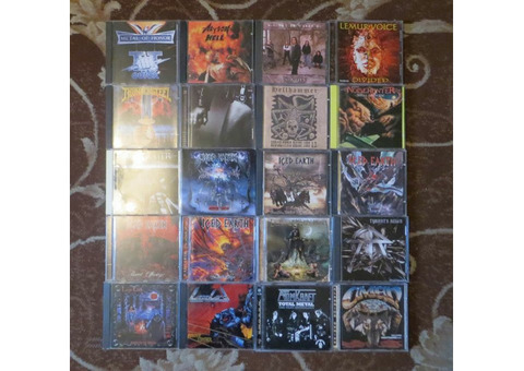 Фирменные CD rock heavy-metal, thrash, progressive