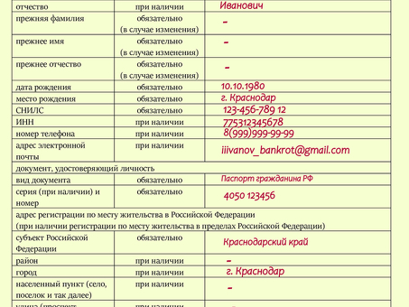 Онлайн оформление банкротства физического лица через МФЦ