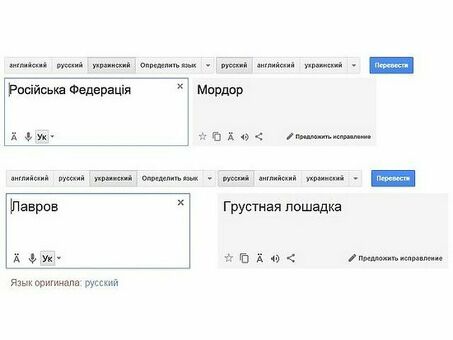 Google Переводчик: услуга перевода с русского на украинский