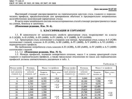 Гост 5781 82 статус на 2020 год - характеристики, цена, отзывы, купить