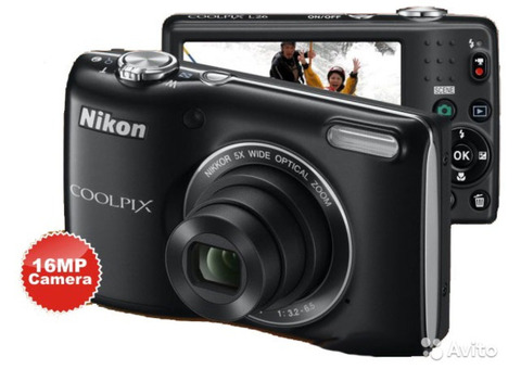 Фотоаппарат Nikon Coolpix L26 SD 16G