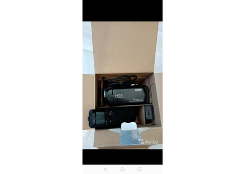 Sony HDR-CX405. Диктафон Olympus vn-540. Штатиф Hama