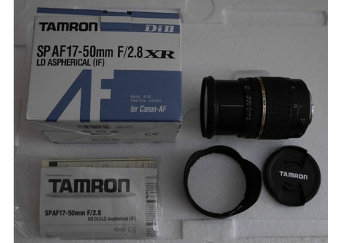 Объектив Tamron SP AF 17-50mm F/2.8 XR Di II LD Aspherical [IF] Canon EF