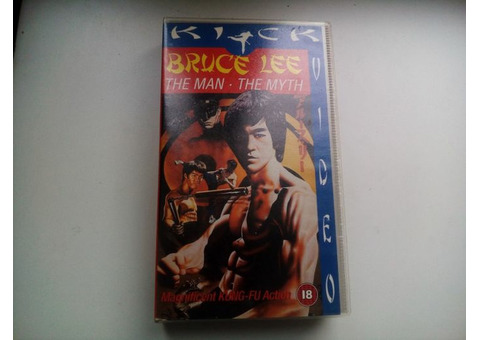 Видеокассета Bruce Lee The Man, The Myth 1972.