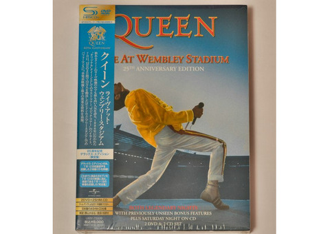 Queen / Live at Wembley Stadium 25th Anniversary 2SHM-CD 2DVD Deluxe Edition