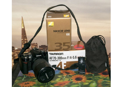 Срочно продам цифровой Фотоаппарат Nikon D90