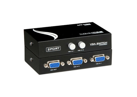 VGA Переключатель 2 входа 1 выход (VGA Switch) 15 pin D-SUB