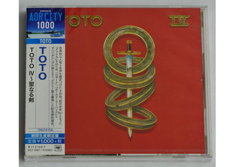 Toto / Toto IV Japan CD Limited Release