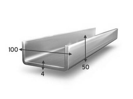 Металл и металлопрокат швеллер 100х50х4: цены, характеристики, вес 1 метра | Название компании
