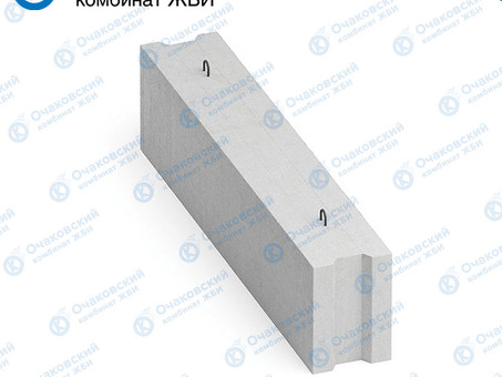 Купить Блок ФБС 24-4-6т 2400х400х600 в Москве от Очаковского завода ЖБИ