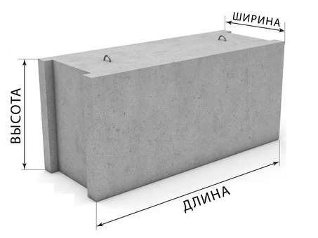 Купить Блок ФБС 8-5-3т 800х500х300 в Москве от производителя - Очаковский завод ЖБИ