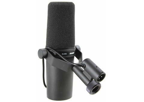 Микрофоны shure sm7b динамический студийный микрофон