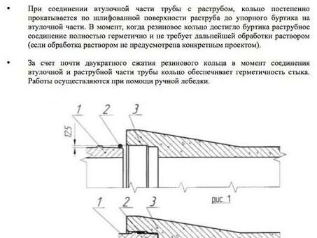 Купить трубу Т200-30 железобетонную безнапорную раструбную недорого в каталоге сайта