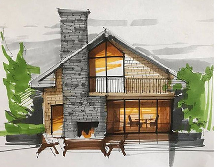 Услуги по проектированию дома для индивидуального дизайна | Sketch at Home