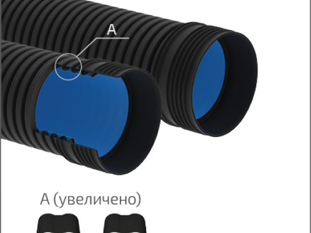 Купить Трубу ПП гофр. Корсис ПРО DN/OD 1000х6000 мм SN16 в Москве - Очаковский завод ЖБИ