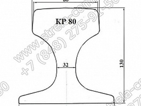 КР80 рельсы восстановленные – купить по выгодной цене | название магазина