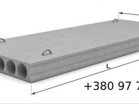 Плита перекрытия пустотная ПK 84.10-8АтVта - купить по выгодной цене в Москве