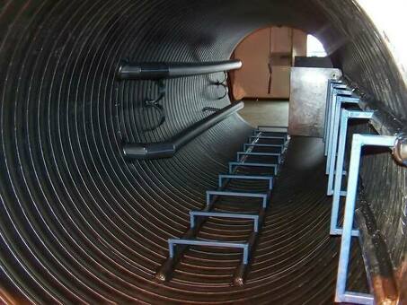 Лестница водопроводная / водосточная ВЛ-2 из нержавеющей стали 2,3 метра - купить в Москве | Низкие цены