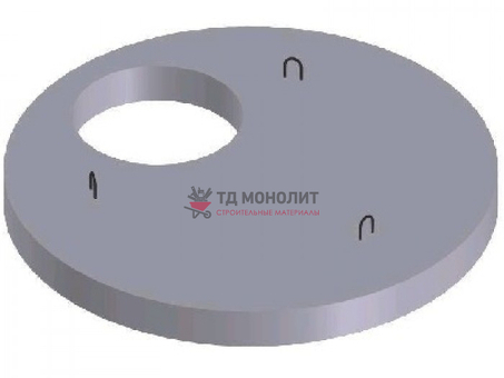 Купить плиту перекрытия колодца ПВГ-25 по выгодной цене | Магазин товаров для строительства