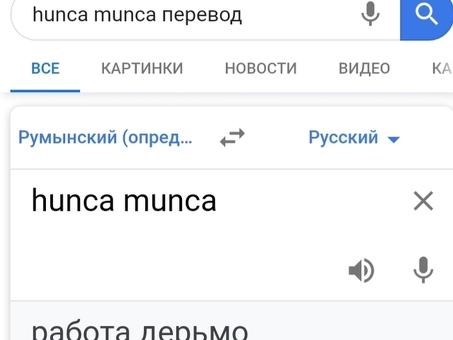 Профессиональный перевод с русского на молдавский язык с помощью Google Translate