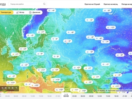 Погода в Севастополе на Яндекс Картах - точный и актуальный прогноз