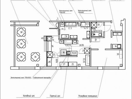 Услуги по разработке поэтажного плана ресторана |Custom Restaurant Layouts