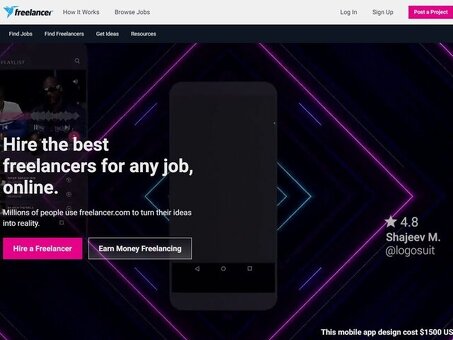 Поиск лучших фрилансеров для вашего сайта | Best Freelancer Services