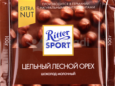 Купить Шоколад Ritter Sport: широкий ассортимент, лучшая цена｜Шоколадная Фабрика